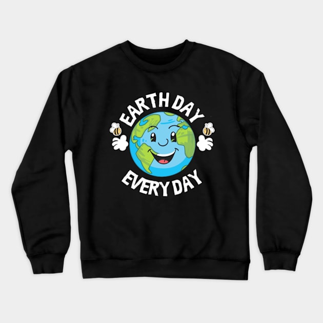 Earth Day Everyday April 22Nd Environmentalist Crewneck Sweatshirt by Shopinno Shirts